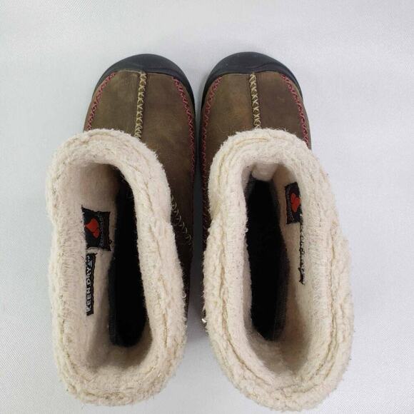 Keen Hoodoo Snow Boots Adult Womens Size 7 Insulated Waterproof Slip On Zip - Picture 6 of 10